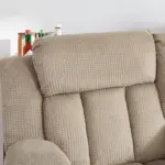 Selvar Recliner Sofa Beige (3)