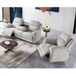 Sofina Recliner Sofa LGrey (2)