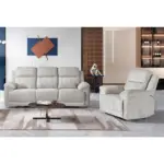 Sofina Recliner Sofa LGrey (7)