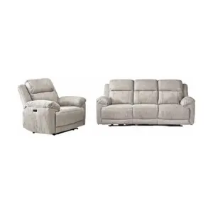 Sofina Recliner Set Sofa Motorized (4 Seater)