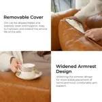Soulfer Sofa Brown (4)