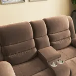 Tervan Recliner Sofa Brown (8)