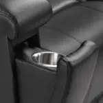Unwella Recliner Sofa Black (2)