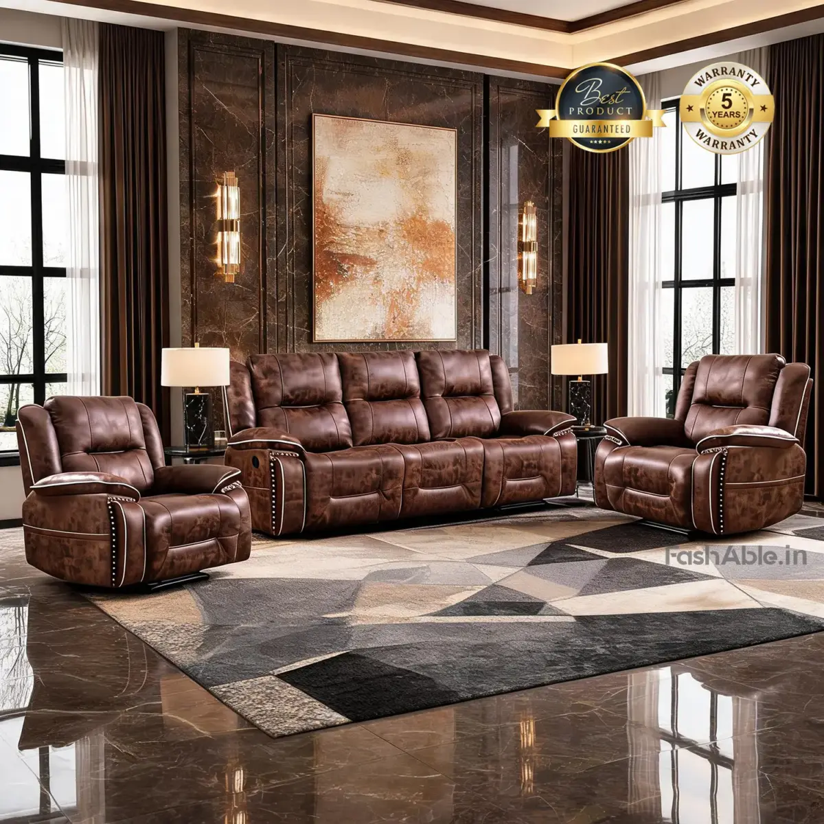 Velmora Sofa Brown