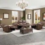 Velmora Sofa Recliner Brown (14)