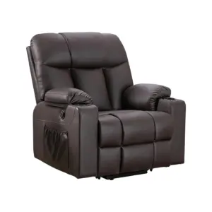 Velzon Sofa Recliner 1 Seater Motorized 38"