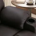 Velzon Recliner Sofa Brown (8)