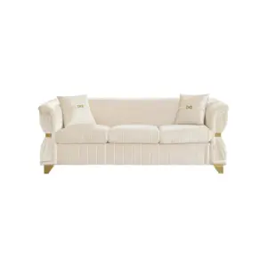 Waversam Luxury Couch 3 Seater Sofa 83"