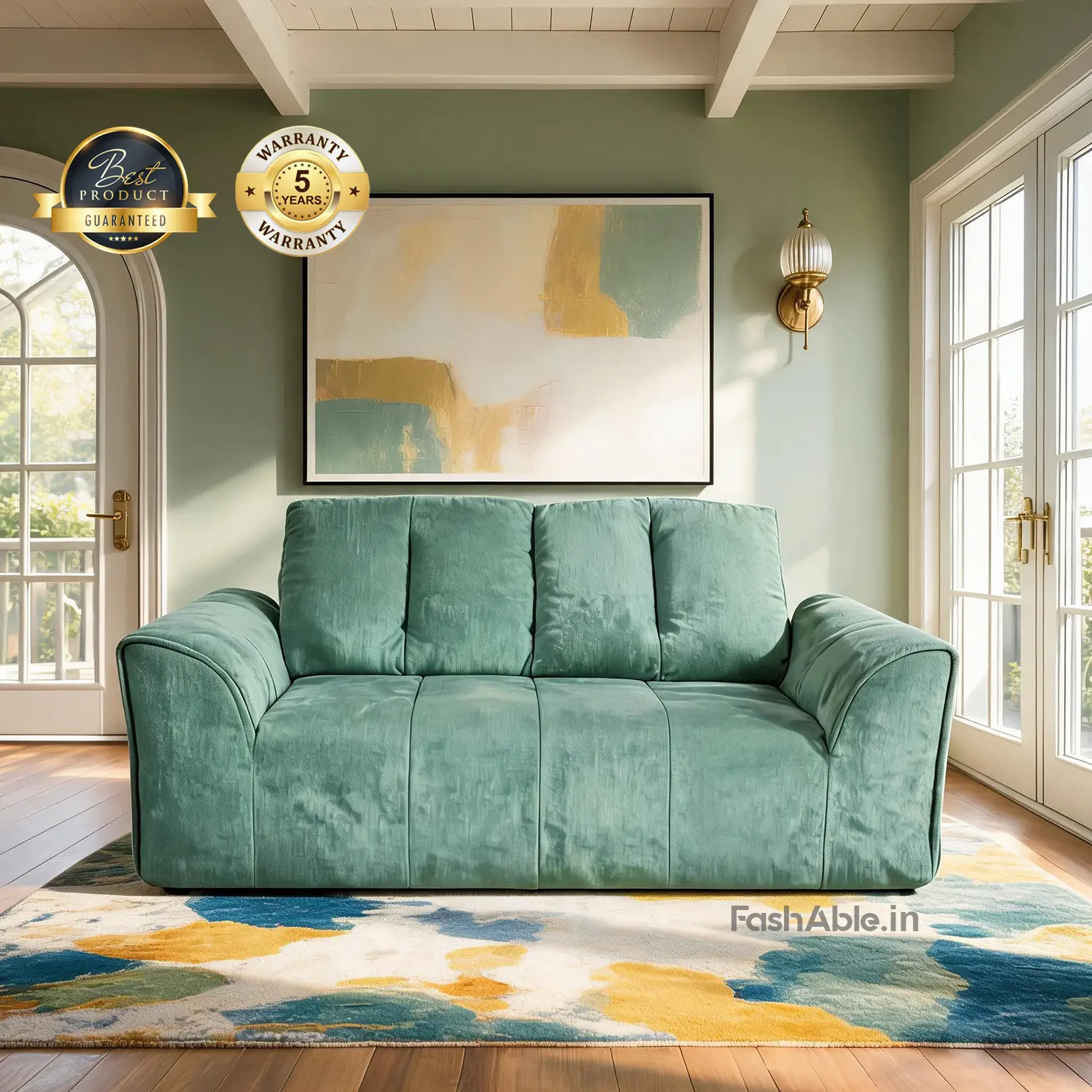 Yelvo Sofa Green Yelvo Sofa Green
