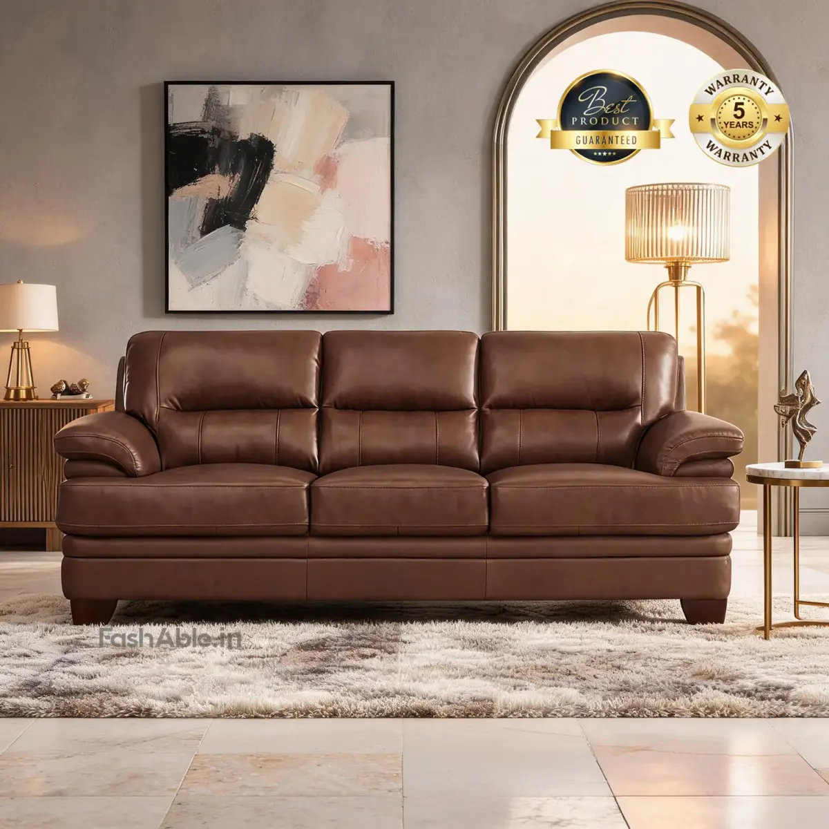 Zeltra Sofa Brown