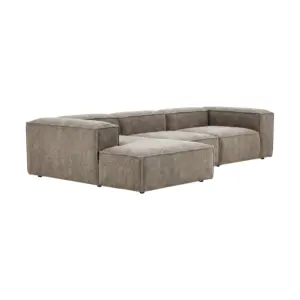 Caldrin Couch Sofa L Shape RHS Chaise 129"