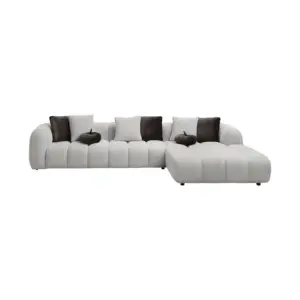 Dazqora L-Shaped Sofas LHS Chaise 145"