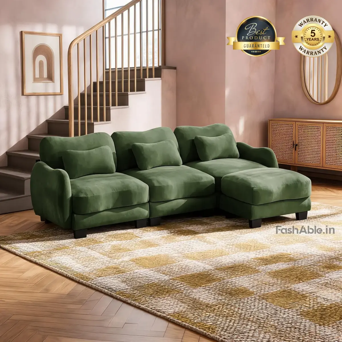 Genvell LHS Sofa
