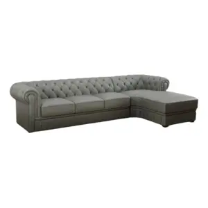 Jexuno L-Shaped Sofas LHS Chaise 132"