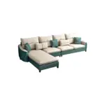Jorvessan Dark Green with Beige (1)