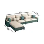 Jorvessan Dark Green with Beige (2)
