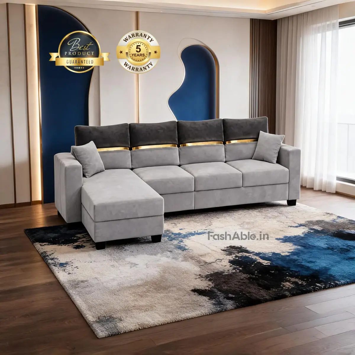 Pelluvo Light and Dark Gray