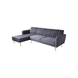 Ruvanto L Shaped Living Room Sofa RHS Chaise 98"