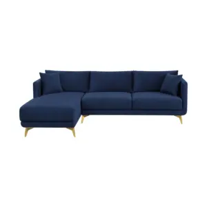 Seldoro L Shaped Living Room Sofa RHS Chaise 97"