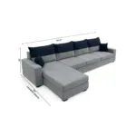 Sorellune Dark Blue and Light Gray (1)