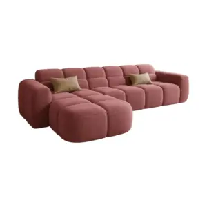 Valzento L-Shaped Sofas RHS Chaise 110"